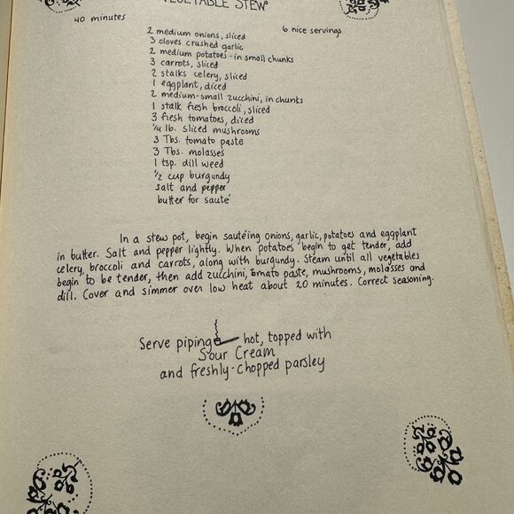# B42 MOOSEWOOD COOKBOOK BY MOLLIE KATZEN 1977 - Picture 10 of 11
